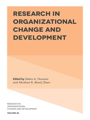 cover image of Research in Organizational Change and Development, Volume 26
